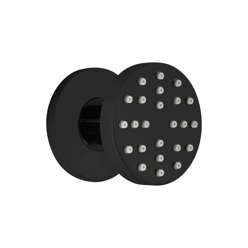 Hot Deal ThermaSol 2" x 2" Matte Black Finish Round Body Spray