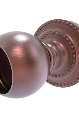 Allied Brass Dottingham 2.25" x 2.25" Antique Copper Solid Brass DT-99 Shower Rod Brackets Certified