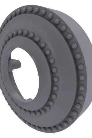 Allied Brass Dottingham 2.25" x 2.25" Matte Gray Solid Brass DT-98 Shower Rod Brackets Deal