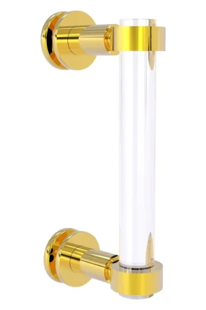 Allied Brass Clearview 9" x 1.7" Polished Brass Solid Brass Single Side Shower Door Pull Secure Checkout