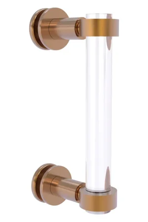 Allied Brass Clearview 9" x 1.7" Brushed Bronze Solid Brass Single Side Shower Door Pull One Day Deal