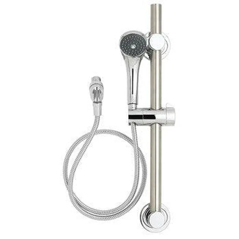 Speakman Handicap Single Function Spray Setting Polished Chrome Handheld Shower System With ADA Grab Bar Editor’s Pick