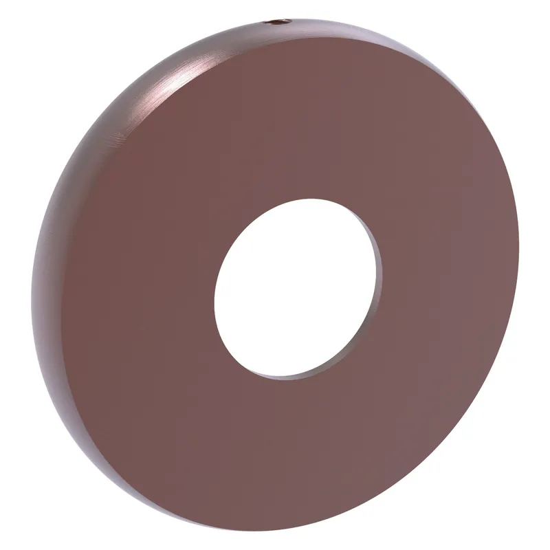 Wholesale Allied Brass Skyline 1098 2.75" Antique Copper Solid Brass Shower Curtain Rod Brackets