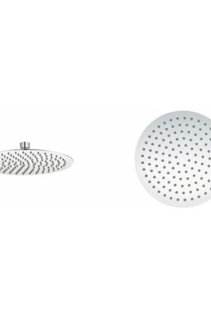 Affordable Ratel 12" Round Chrome Stainless Steel Rain Shower Head