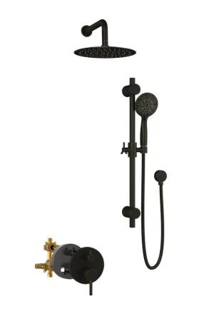 Free Shipping PULSE ShowerSpas Refuge Rain Shower Head 5-Function Hand Shower 1.8 GPM Shower System Combo in Oil Rubbed Bronze Finish