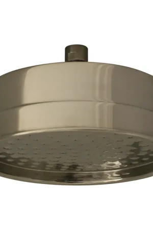 Whitehaus Showerhaus WHOSA29-8-BN Brushed Nickel Watering Can Showerhead With 141 Spray Holes - Solid Brass Construction With Adjustable Ball Joint In Demand