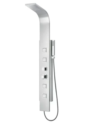 Cheap ALFI Brand ABSP10 Brushed Stainless Steel Rectangle Shower Panel With 4 Body Sprays
