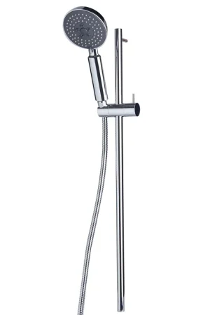 ALFI Brand AB7938-PC Polished Chrome Wall-Mounted Sliding Rail Hand Held Shower Head Set With Hose Best Choice