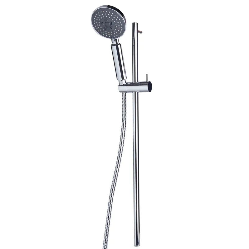 ALFI Brand AB7938-PC Polished Chrome Wall-Mounted Sliding Rail Hand Held Shower Head Set With Hose Best Choice