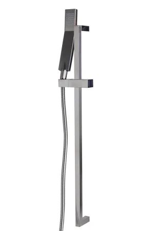Weekend Sale ALFI Brand AB7606-BN Brushed Nickel Wall-Mounted Sliding Rail Hand Held Shower Head Set With Hose