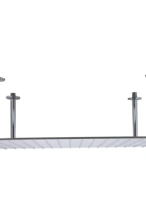 Don’t Miss Out ALFI Brand RAIN24S-BSS 24" Square Solid Brushed Stainless Steel Wall or Ceiling Mounted Ultra Thin Rain Brass Shower Head