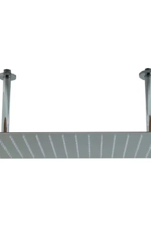 ALFI Brand RAIN2012-PSS 20" Rectangle Solid Polished Stainless Steel Wall or Ceiling Mounted Ultra Thin Rain Brass Shower Head Big Sale