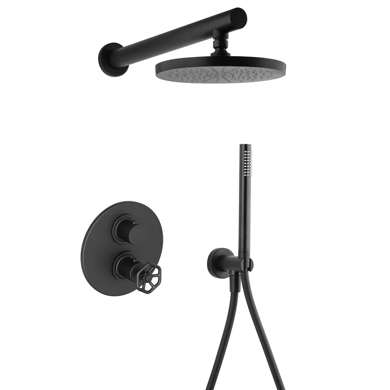 Hassle-Free Returns LaToscana Lucia Thermostatic Shower Kit With Handheld Shower