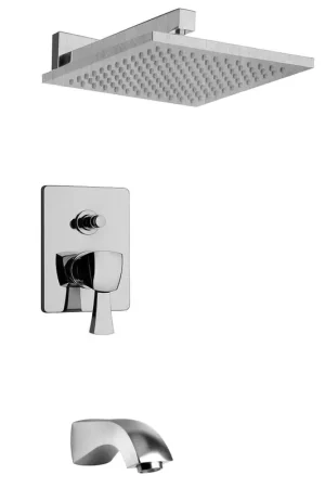 LaToscana Lady Chrome Pressure Balance Tub & Shower Kit Original