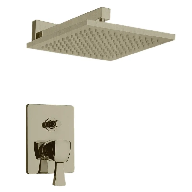 LaToscana Lady Brushed Nickel Pressure Balance Shower Kit Best Choice