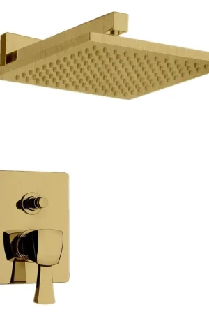 Seasonal Sale LaToscana Lady Matt Gold Pressure Balance Shower Kit