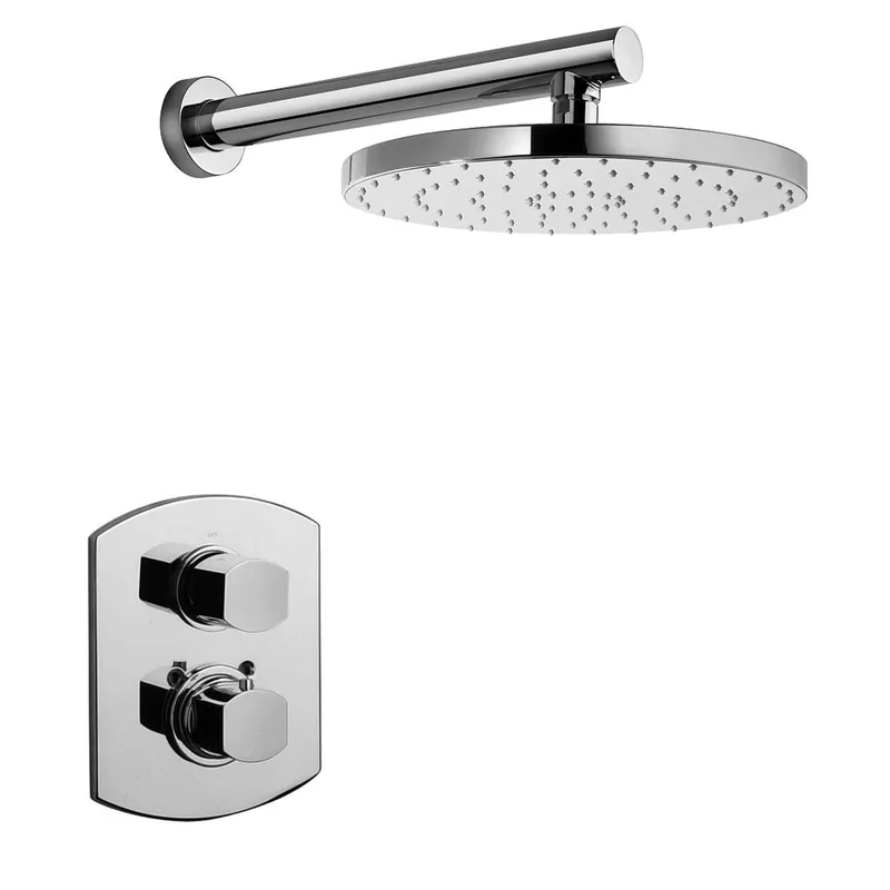 Reduced Price LaToscana Novello Chrome Thermostatic Shower Kit