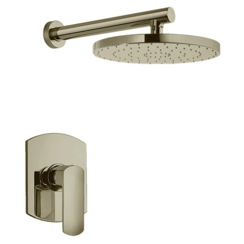 LaToscana Novello Brushed Nickel Pressure Balance Shower Kit Free Delivery