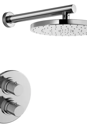 Save Now LaToscana Alessandra Chrome Thermostatic Shower Kit