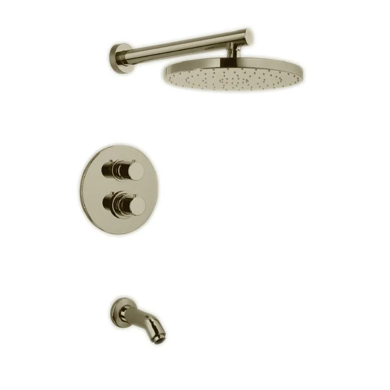 In Demand LaToscana Elba Brushed Nickel Pressure Balance Tub & Shower Kit