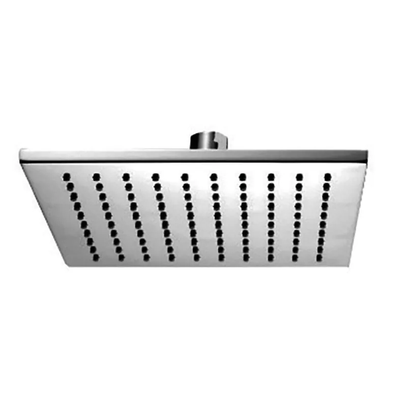 LaToscana Shower Line 8" Square Chrome Brass Shower Head Viral