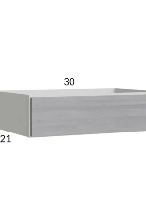 Bargain RTA Euro Grey 30" Knee Drawer