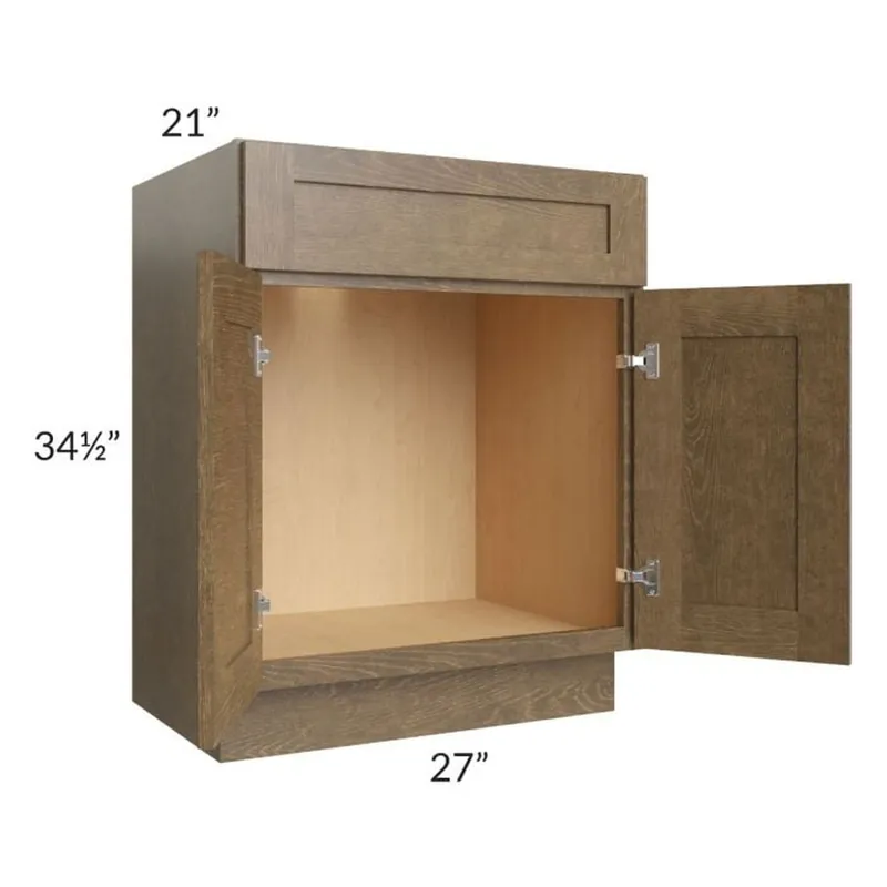 RTA Royal Bronze Shaker 27" Vanity Sink Base Cabinet with 2 Finished Sides Editor’s Pick