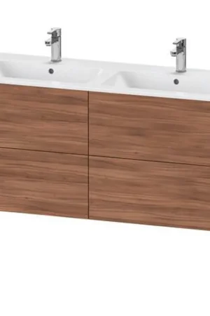 Cheap Duravit XViu 50" x 23" x 19" Four Drawer Floorstanding Vanity Unit Walnut (XV44850B279)