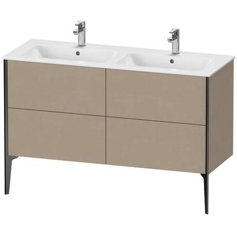Duravit XViu 50" x 23" x 19" Four Drawer Floorstanding Vanity Unit Linen (XV44850B275) No Minimum Order