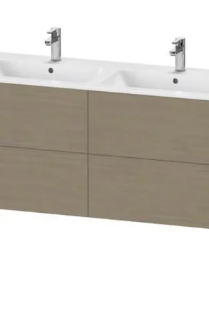 Buy Online Duravit XViu 50" x 23" x 19" Four Drawer Floorstanding Vanity Unit Oak Terra (XV44850B235)