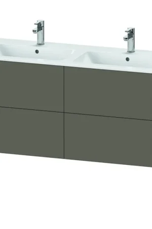 Affordable Duravit XViu 50" x 23" x 19" Four Drawer Floorstanding Vanity Unit Flannel Gray (XV44850B190)