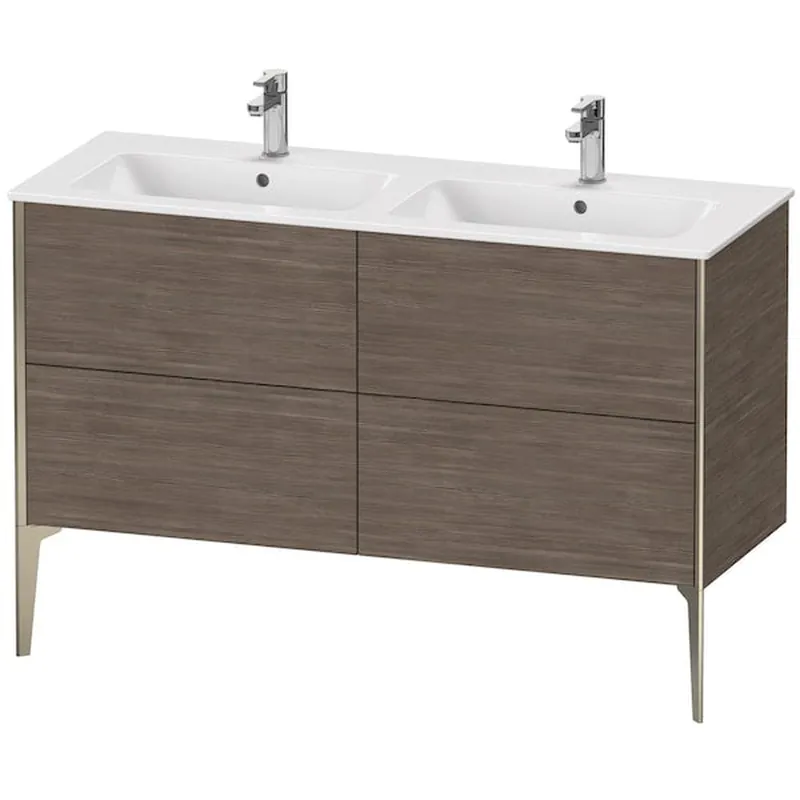 Duravit XViu 50" x 23" x 19" Four Drawer Floorstanding Vanity Unit Pine Terra (XV44850B151) Affordable