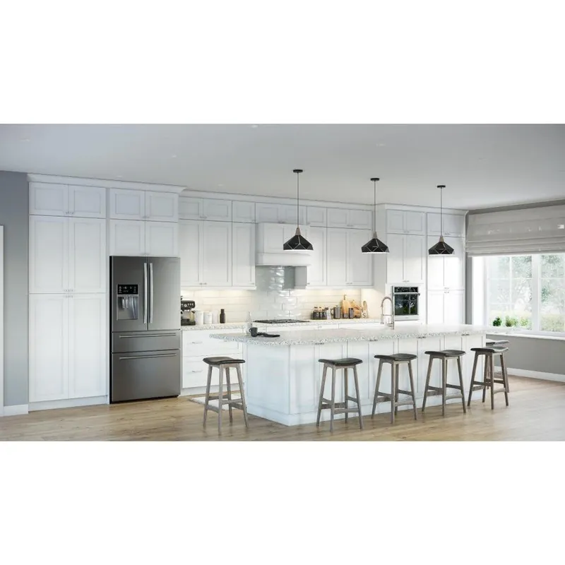 New Release RTA Asheville White Shaker 30" Vanity Sink Base Cabinet