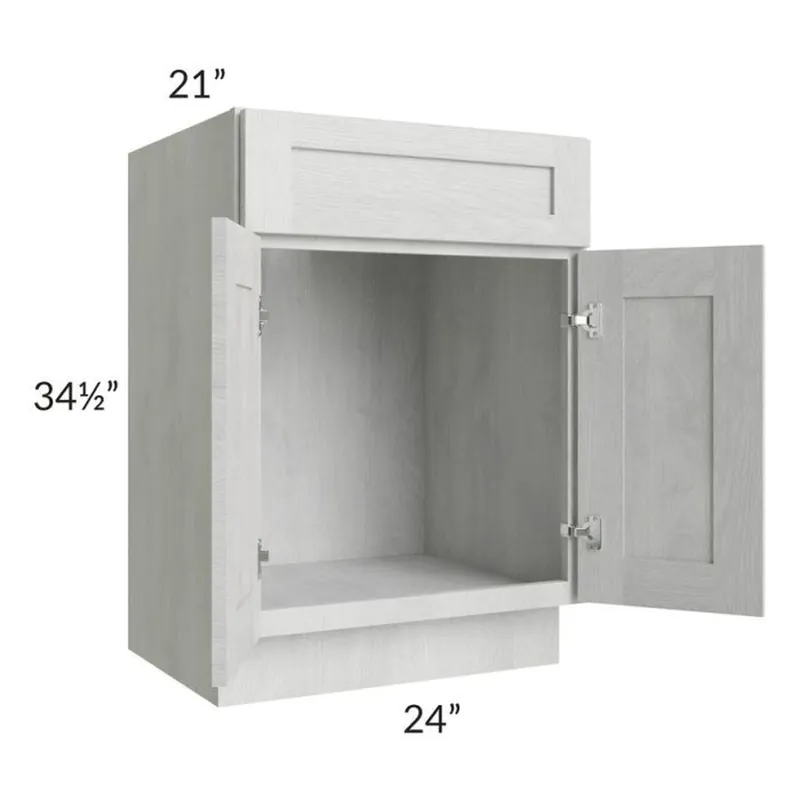 RTA Heather Grey Shaker 24" Bathroom Vanity Time-Limited