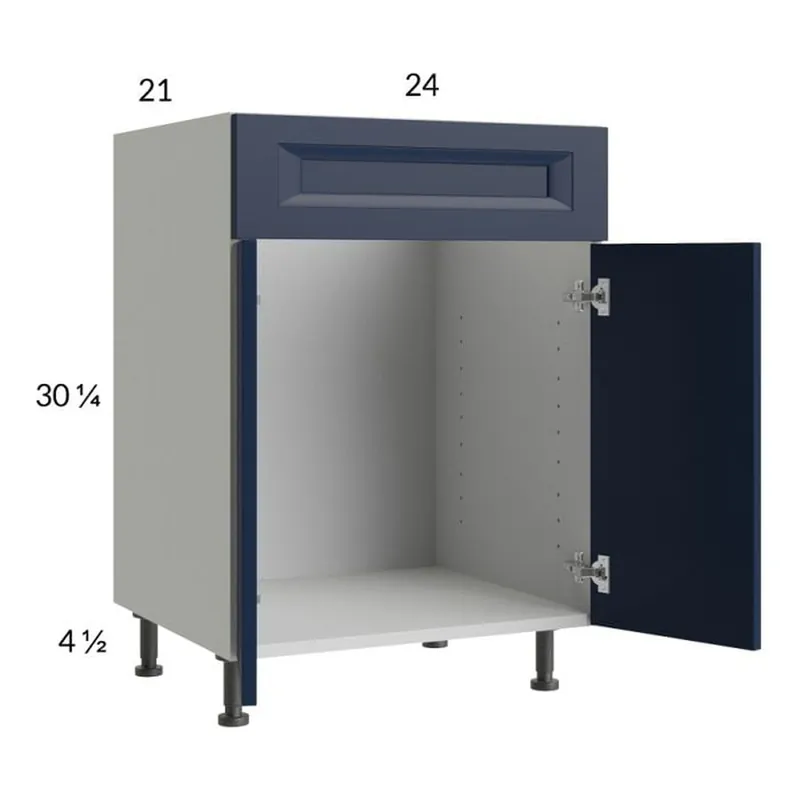 RTA Harbor Navy 24" Vanity Sink Base Cabinet Best Seller
