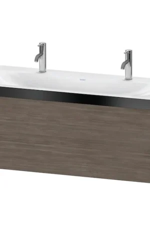 Big Sale Duravit XViu 47" x 20" x 19" One Drawer C-Bonded Wall-Mount Vanity Kit With One Tap Hole, Pine Terra (XV4613OB251P)