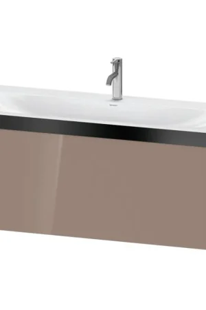 Best Seller Duravit XViu 47" x 20" x 19" One Drawer C-Bonded Wall-Mount Vanity Kit With One Tap Hole, Cappuccino (XV4612OB286P)