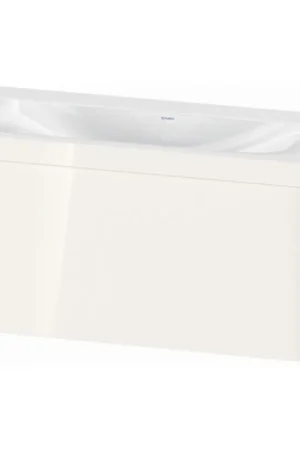 Don’t Miss Out Duravit XViu 39" x 20" x 19" One Drawer C-Bonded Wall-Mount Vanity Kit Without Tap Hole, White (XV4611NB222C)
