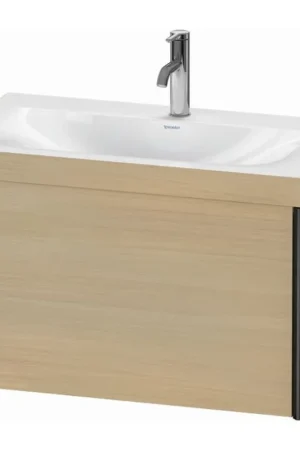 Big Sale Duravit XViu 31" x 20" x 19" One Drawer C-Bonded Wall-Mount Vanity Kit With One Tap Hole, Mediterranean Oak (XV4610OB271C)