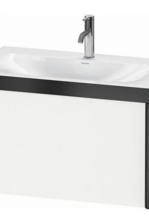 Buy Today Duravit XViu 31" x 20" x 19" One Drawer C-Bonded Wall-Mount Vanity Kit With One Tap Hole, White (XV4610OB218P)