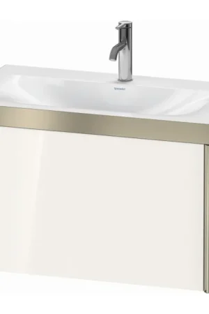 Big Sale Duravit XViu 31" x 20" x 19" One Drawer C-Bonded Wall-Mount Vanity Kit With One Tap Hole, White (XV4610OB122P)