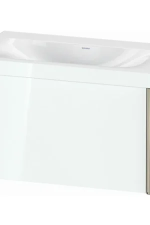 Best Seller Duravit XViu 31" x 20" x 19" One Drawer C-Bonded Wall-Mount Vanity Kit Without Tap Hole, White (XV4610NB185C)