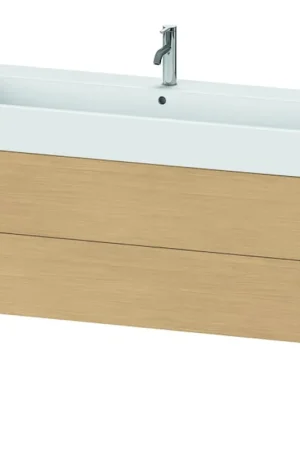 Don’t Miss Out Duravit Xviu 47" x 19" x 18" Two Drawer Floorstanding Vanity Unit, Natural Oak (XV45380B230)