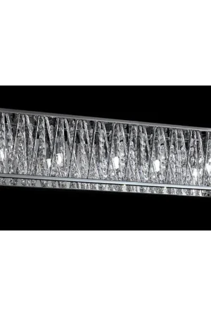 Z-Lite Terra 27" 5-Light Chrome Vanity Light With Aluminum Chrome Shade Affordable