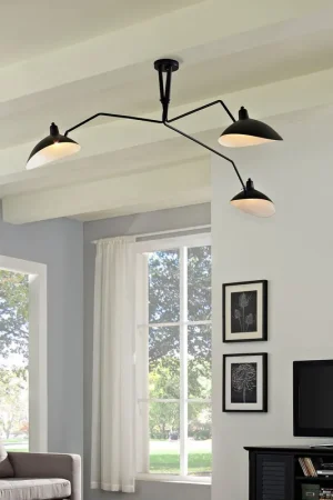 One Day Deal Modway View Ceiling Fixture - Black - EEI-1591 - Black