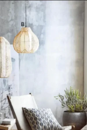 Worldwide Shipping Lacey Rattan Pendant Lamps- ariel rattan lamp