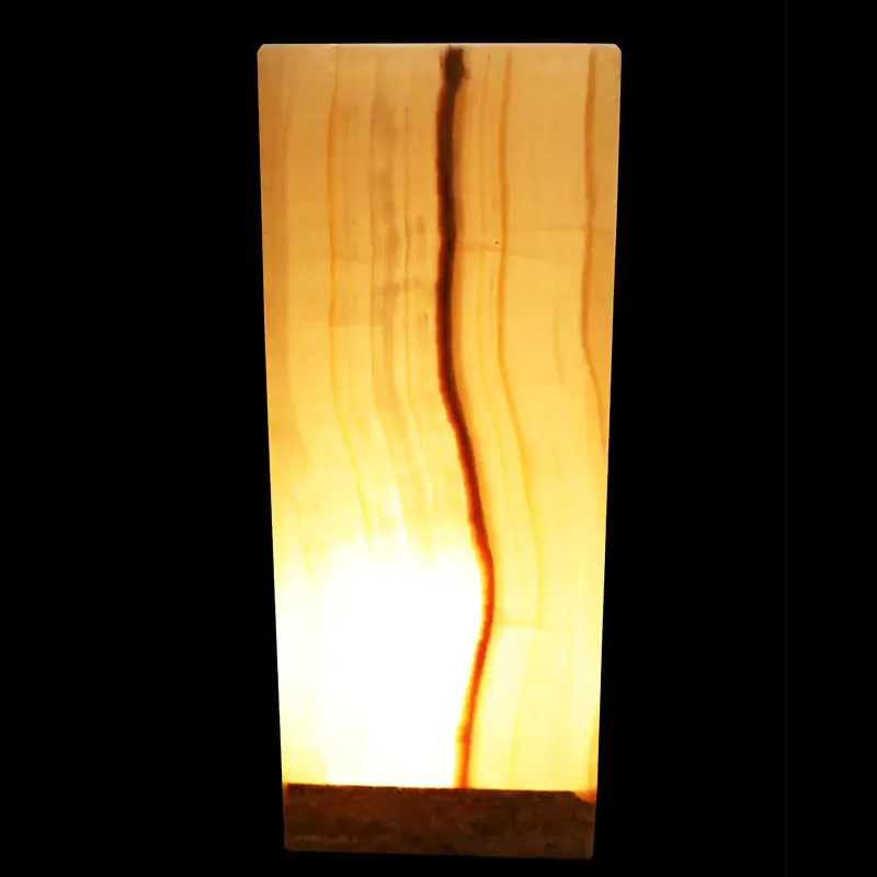 Affordable Onyx Desk Lamp- Square- Only 1 left