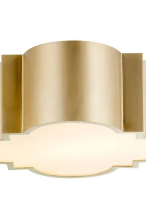 Wyatt 2Lt Ceiling Mount By Cyan Design - Gold-Amber Trending
