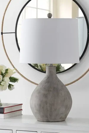 Worldwide Shipping Safavieh Tolen Table Lamp - Grey