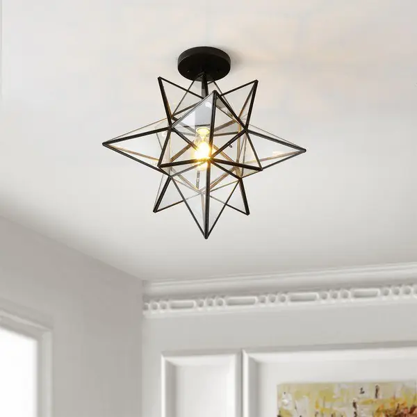 Viral Safavieh Abrielle Flush Mount - Black